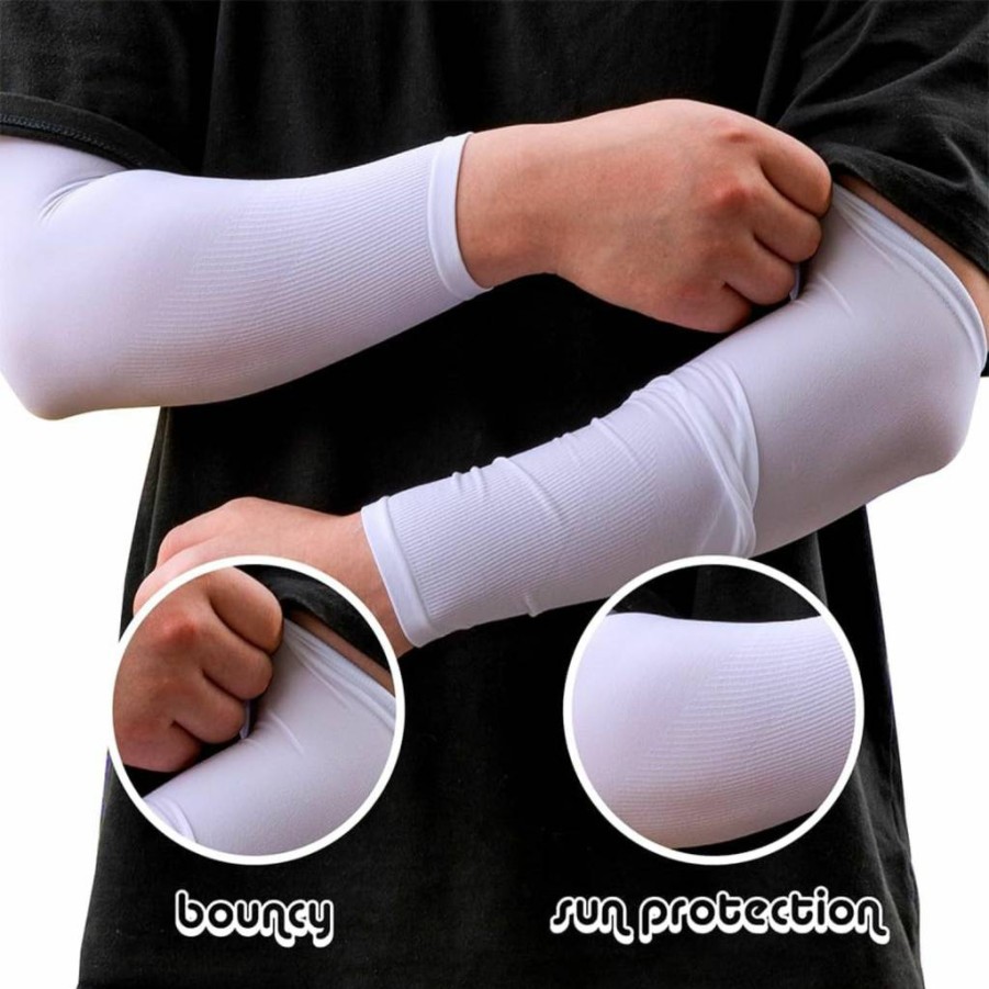 MR.R Cooling Arm Sleeves for Men & Women - UV Protection & Sublimation Sport Sleeves