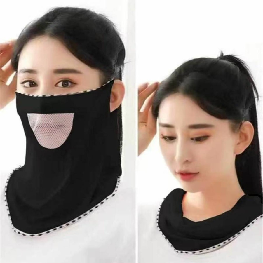 YCZARD UV Protection Face Mask & Arm Sleeves Set for Women - Breathable Sun Shield for Outdoor Sports, Hiking, Driving - Cooling Neck Gaiter & Sunscreen Sleeves