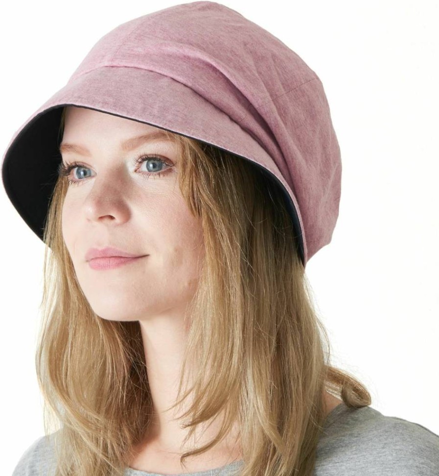 CHARM Women's Japanese Style Sun Hat - Organic Cotton, Soft Brim, UV Protection, Summer Beach Hat