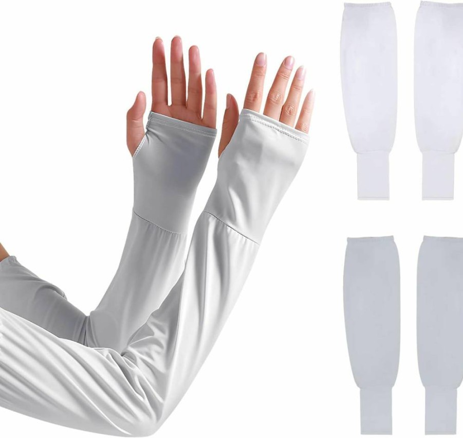 Homelove UPF 50+ Sun Protection Arm Sleeves for Men & Women - Cooling UV Athletic Sleeves for Golf, Football & Outdoor Sports