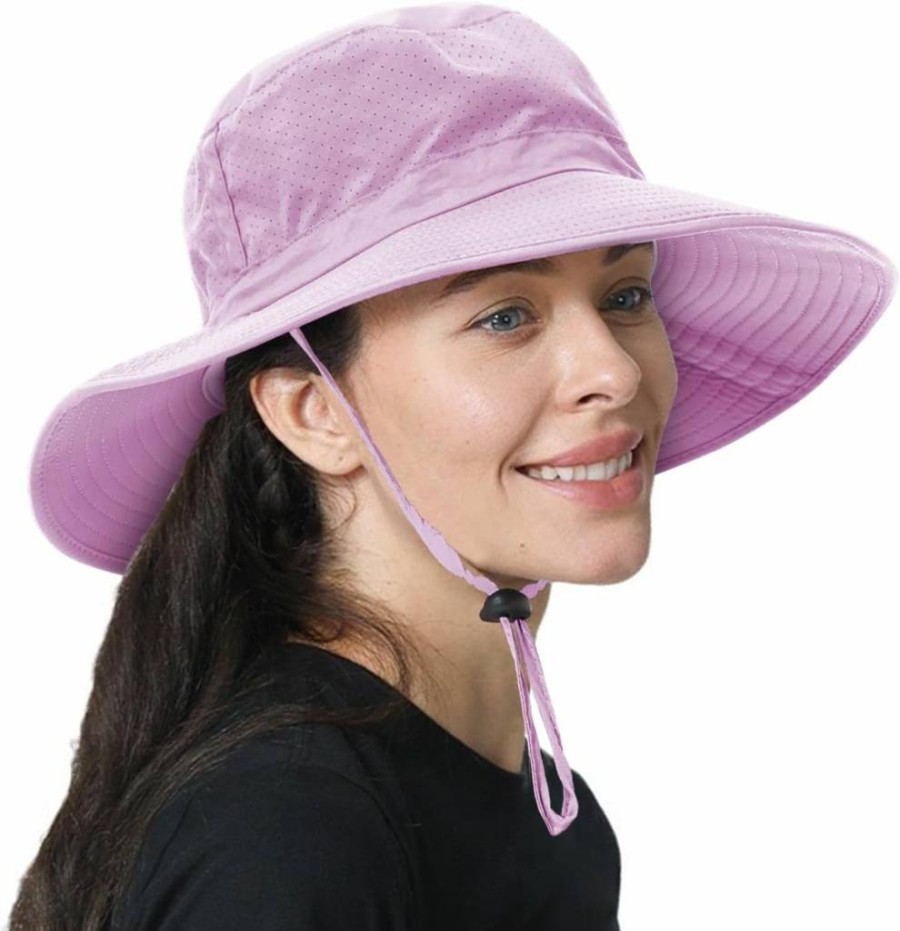 ZOORON UPF 50+ Wide Brim Sun Hat for Men & Women - Cooling Bucket Hat with UV Protection for Hiking, Beach & Safari