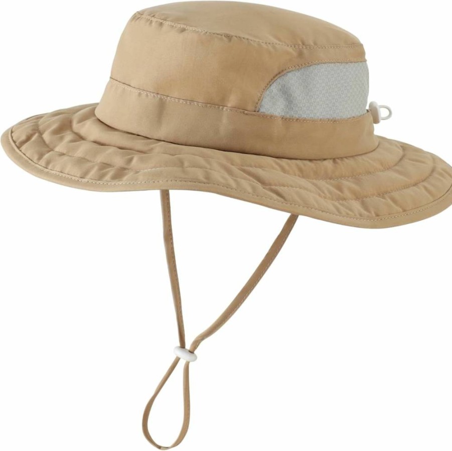 Connectyle Kids UPF 50+ Sun Hat - Foldable Wide Brim Bucket Hat for Boys & Girls, Breathable Summer Beach Sun Protection Hat
