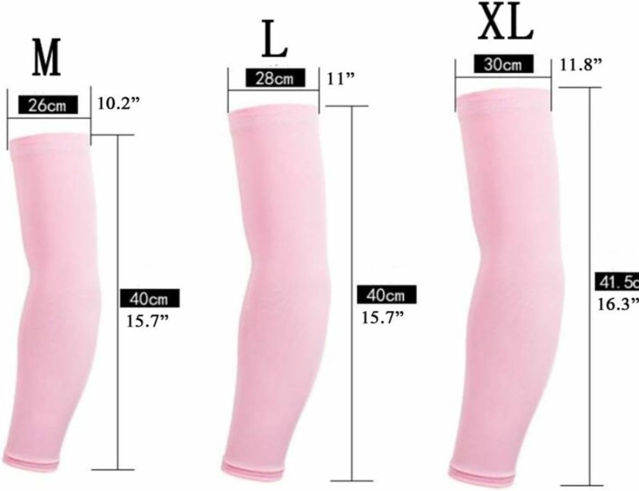 JPOJPO UV Sun Protection Arm Sleeves for Women & Men - Breathable Cycling Arm Warmers for Summer Outdoor Sports