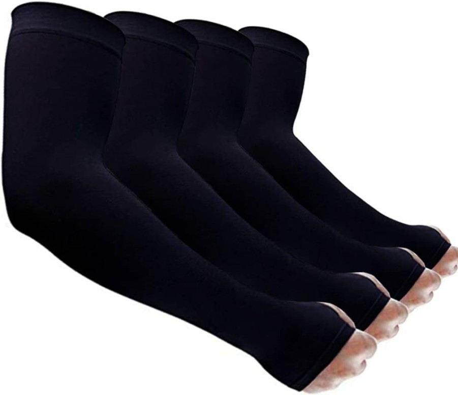 Bacophy UPF 50+ Sun Protection Arm Sleeves for Men & Women - Cooling UV Blocking Sleeves for Cycling, Running & Outdoor Activities