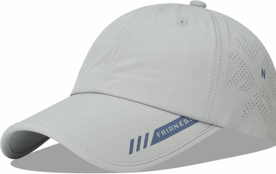 Croogo UPF 50+ Quick Dry Baseball Cap - Lightweight UV Protection Sun Hat for Men & Women, Embroidered Sports Hat for Outdoor Activities