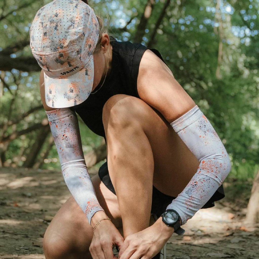 Sprints Compression Arm Sleeves for Running - UV Protection, Temperature Control, Moisture-Wicking & Breathable for Men & Women