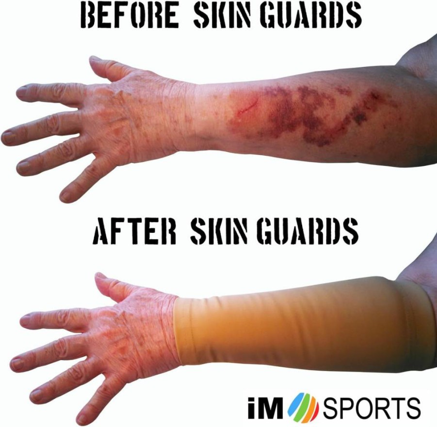 iM Sports Forearm Sleeves - Skin Protection Arm Guards for Men & Women - USA Made Pair - Breathable UV Sun & Work Sleeve Covers