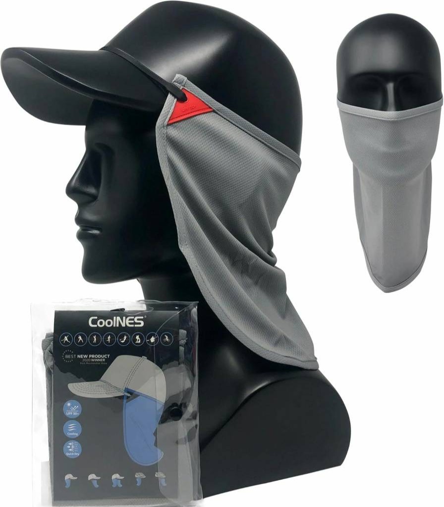 CoolNES UV Protection Neck Gaiter – Adjustable Sun Shield Face Cover for Outdoor, Fishing & Hiking – Unisex 2-in-1 Breathable Sun Scarf