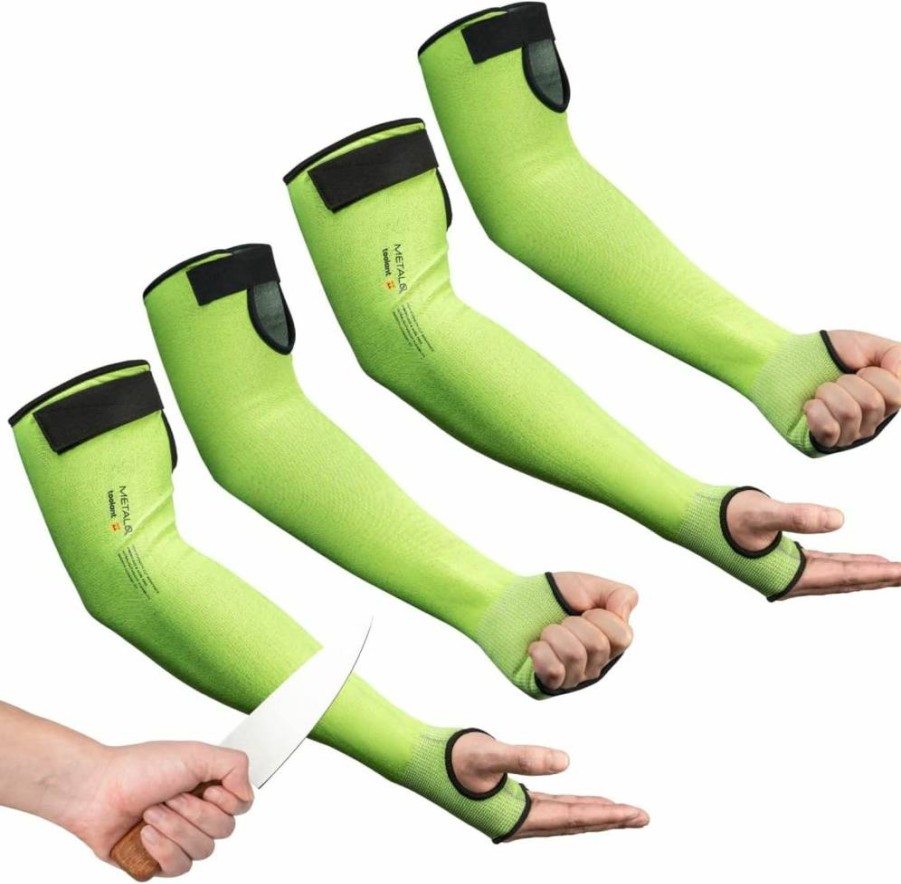 Toolant Cooling Cut-Resistant Arm Sleeves for Gardening & Farming - Ultra Comfort Protection for Thin Skin, Bruising & UV Rays