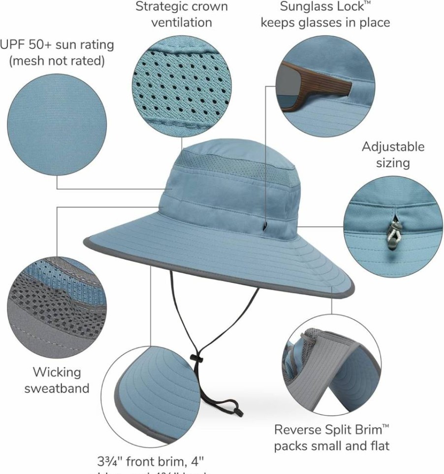 Sunday Afternoons Unisex Latitude UPF 50+ Sun Hat for Outdoor Protection