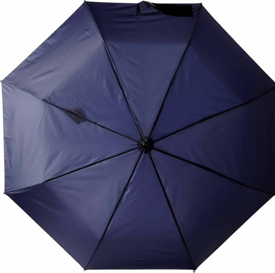 totes Auto Open Close Compact Travel Umbrella - Windproof, UV Protection, Water-Repellent, Folding Portable Umbrella for Car, Backpack, Purse