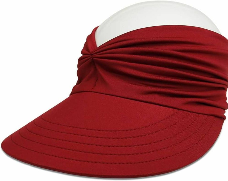 FASHIXD Women's Wide Brim Sun Hat with UV Protection – Foldable Summer Beach & Golf Visor Hat for Outdoor Activities