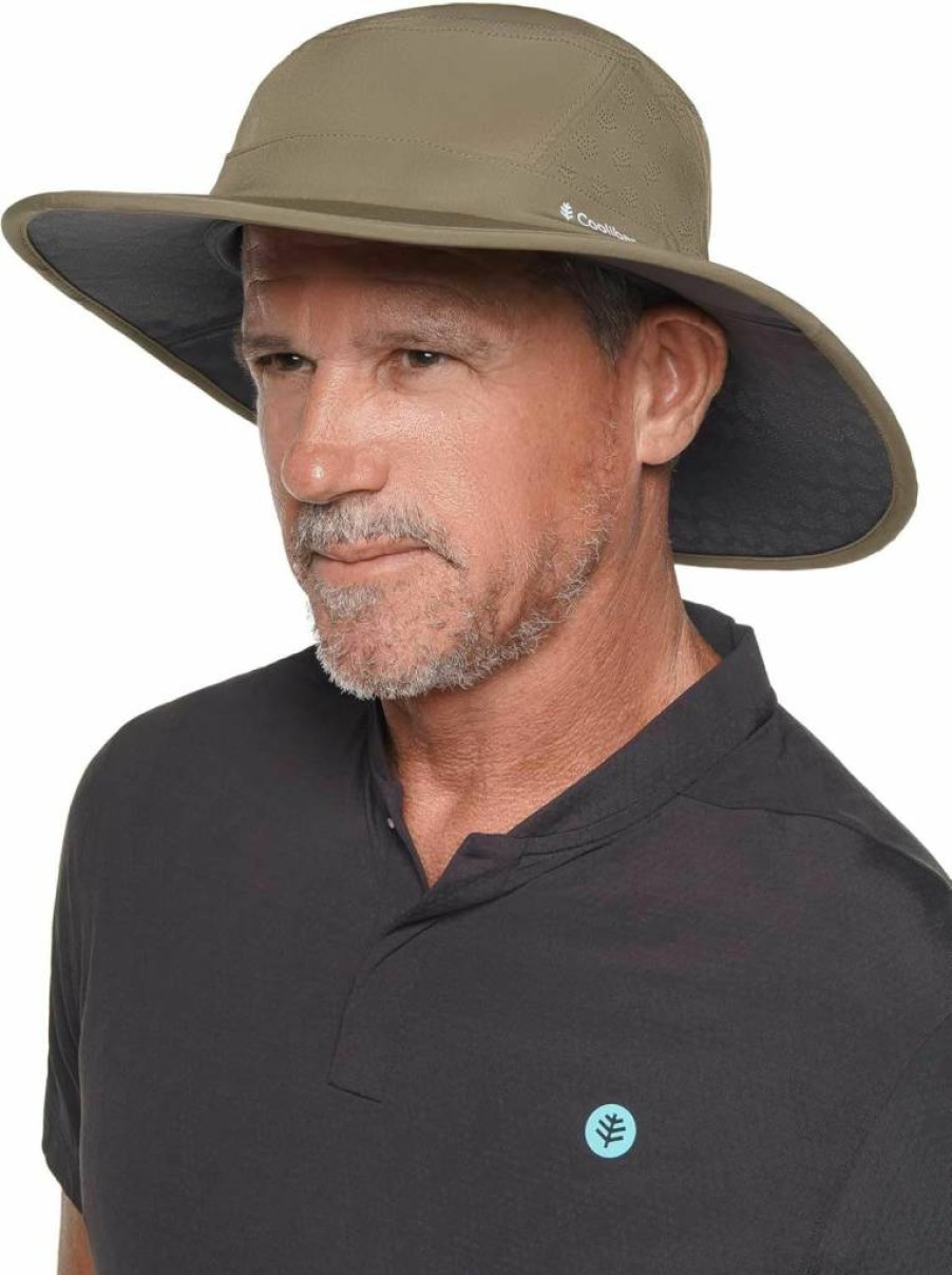 Coolibar UPF 50+ Sun Protective Golf Hat for Men & Women – Breathable UV Protection Fore Headwear