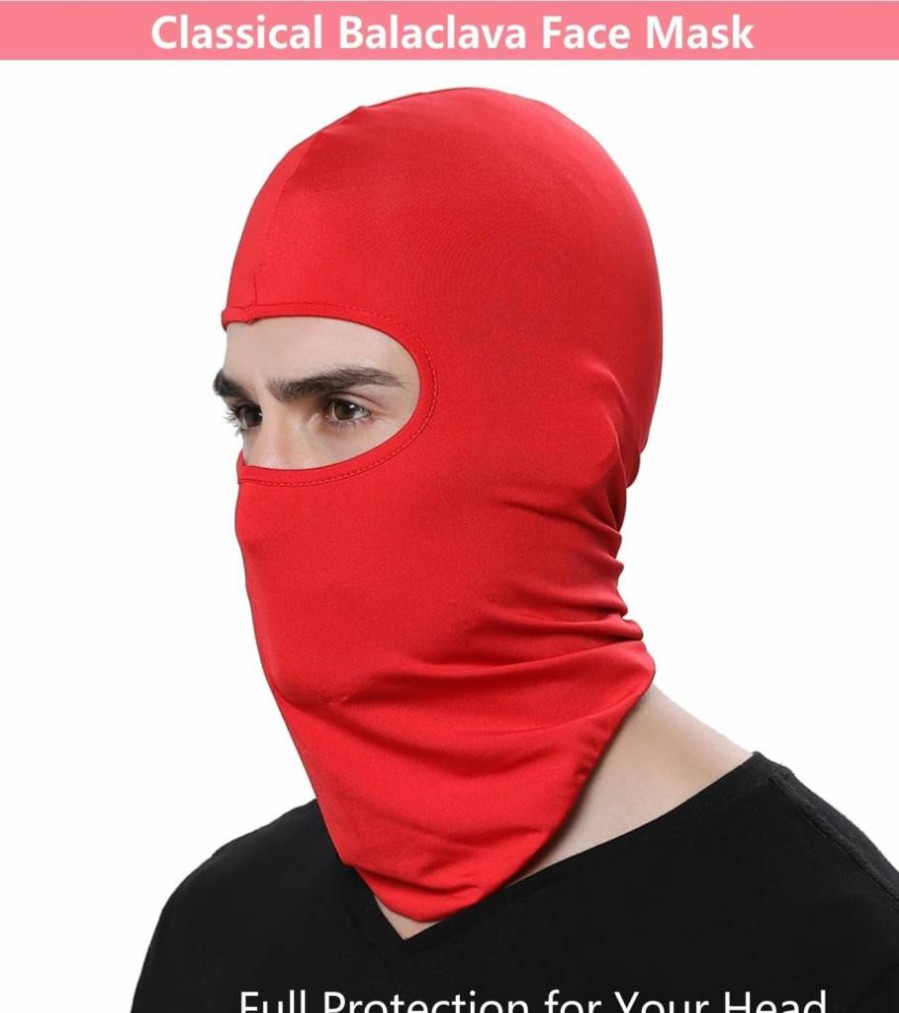 Bodbop XINGZHE Balaclava Ski Mask - Windproof Full Face Cover for Men & Women, UV Protection for Cycling, Outdoor Sports & Winter Activities