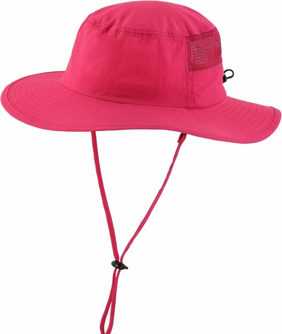 Home Prefer UPF50+ Sun Hat for Men & Women - Wide Brim UV Protection Bucket Hat, Breathable Mesh Safari Fishing & Gardening Cap