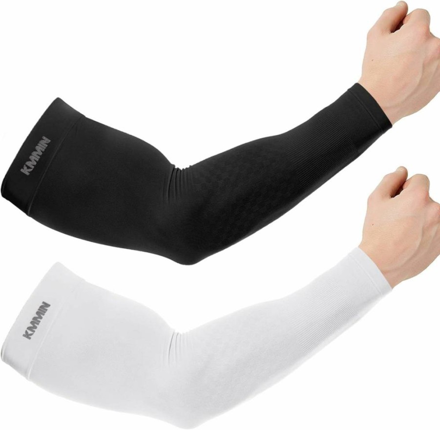 KMMIN Arm Sleeves UV Protection for Men & Women - Cooling Sun Sleeves for Driving, Cycling, Golf, Basketball, Outdoor Sports