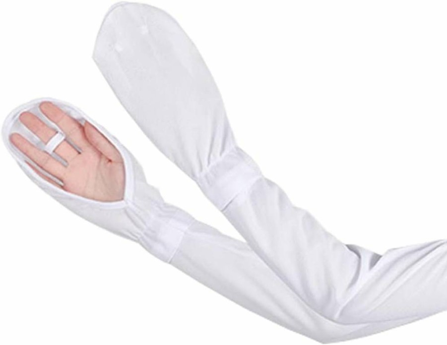 YIMIKE UPF 50+ Sun Protection Arm Sleeves for Women - Cooling UV Protective Gloves, Breathable & Loose-Fit Skin Cover