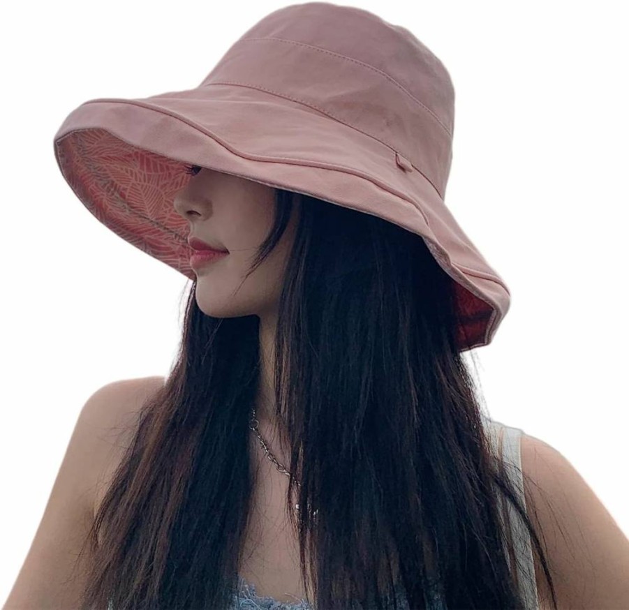 FaroDor Reversible Women's Bucket Hat - UPF Sun Protection, Packable Travel Cap with Wide Brim